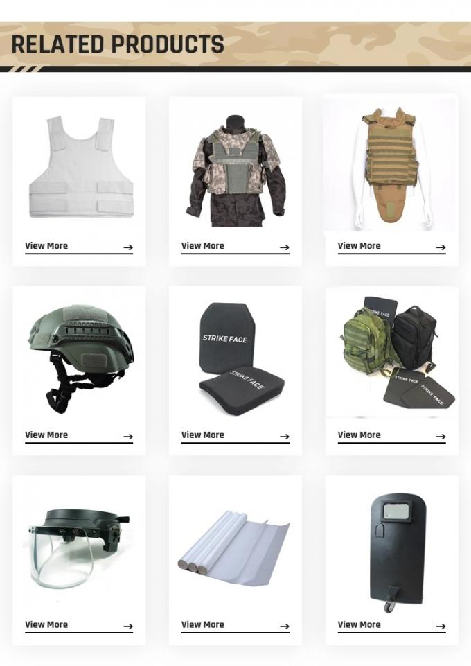 Körper-Armor Bulletproof Ballistic Army Suits /Camouflage Aramid Nij Iiia versteckbare kugelsichere Klage
