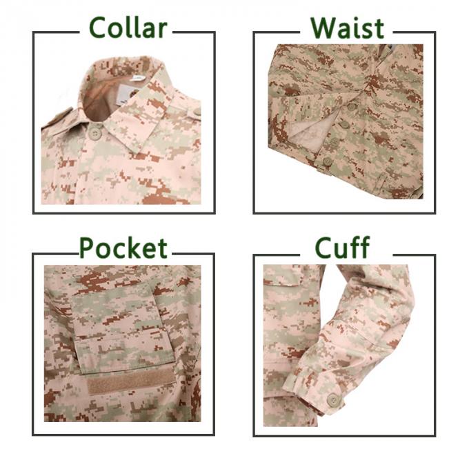 Mittlere Osten-Militärwüsten-Digital-Tarnungs-Armee Bdu-Uniform