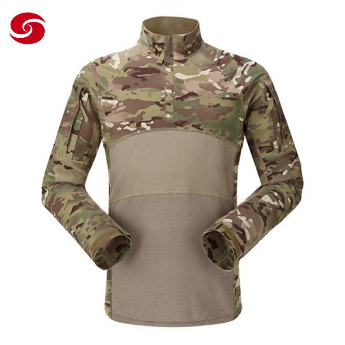 Tarnungs-taktische Kleidung Ripstop-Frosch-Kampf-Klagen-Klimaanlagen-Militäruniform