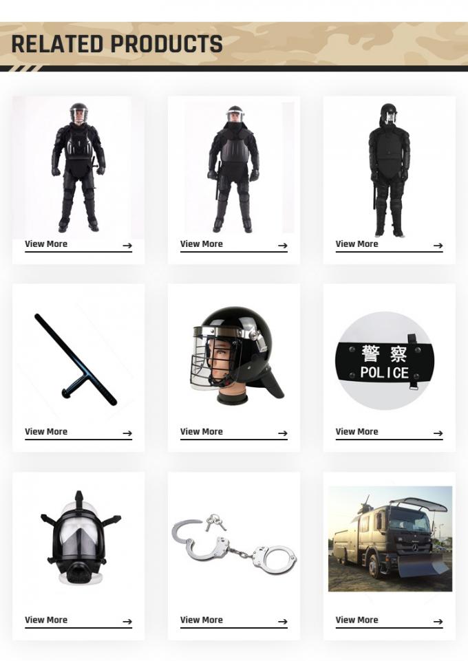 Safety Helmet Police Protective Helmet Security Equipment Anti Riot Helmet Riot Control Helmet