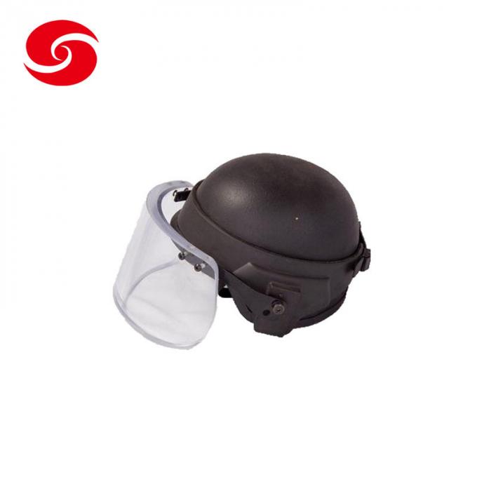 Gesichts-Schutz-Sicherheit Customsized-Polycarbonats-Antiaufstand-militärische kugelsichere Maske