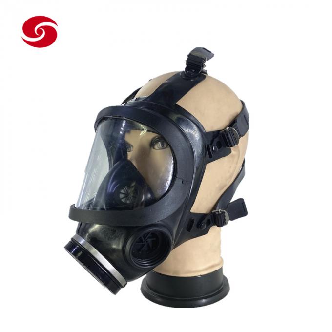 Gas-Filter-Dampf-Verteidigungs-halb voller Gesichts-Gas-Respirator-doppeltes Gas-volles Gesichts-Gas TF4d chemischer