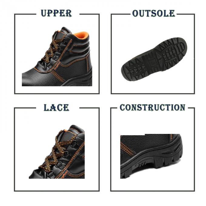Männer tragen Schutz-Puncture Resistant Functional-Fußbekleidungs-Arbeitsarbeits-Sicherheits-Stiefel zur Schau