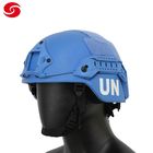 Blue PE Aramid Nij 3A Army Tactical Mich Bullet Proof Aramid Helmet/Police Helmet
