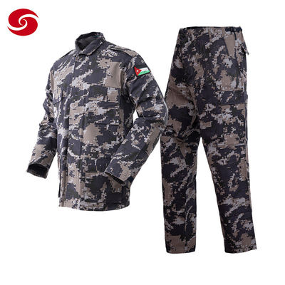 Jordan Army Land Force Military Police Uniform Digital Camouflage Uniforms