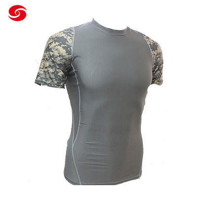 Long Sleeves Lycra Rash Guard Military Tactical Shirt T Shirts For Man